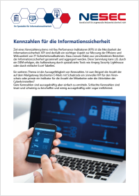 Icon PDF Download NESEC Broschure Security KPI, © NESEC GmbH